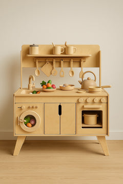 No 2 - Wooden Kitchen Set