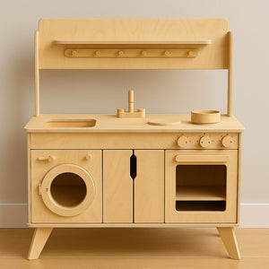 No 2 - Wooden Kitchen Set
