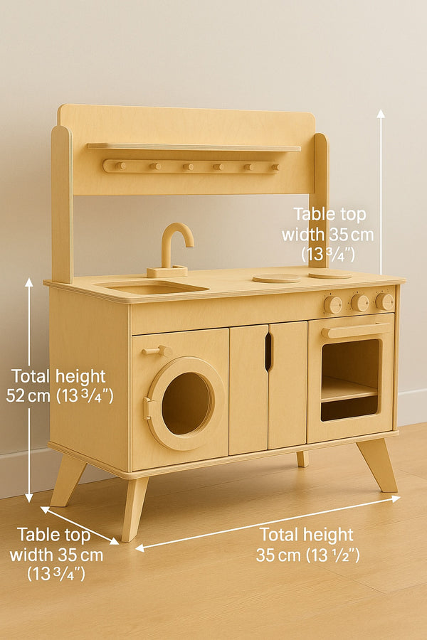 No 2 - Wooden Kitchen Set