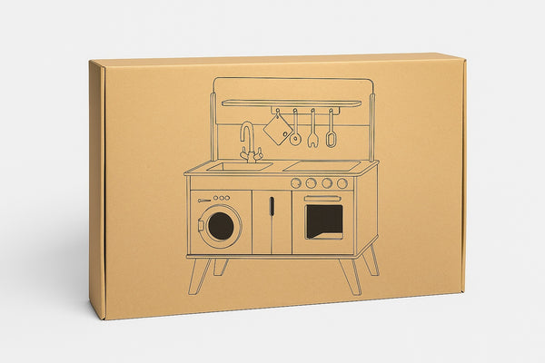 No 2 - Wooden Kitchen Set