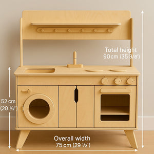 No 2 - Wooden Kitchen Set