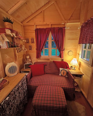 No1 - Handcrafted Multi-Use Wooden Playhouse | Hobby & Kids' House | Eco-Friendly | Easy Assembly & Long-Lasting